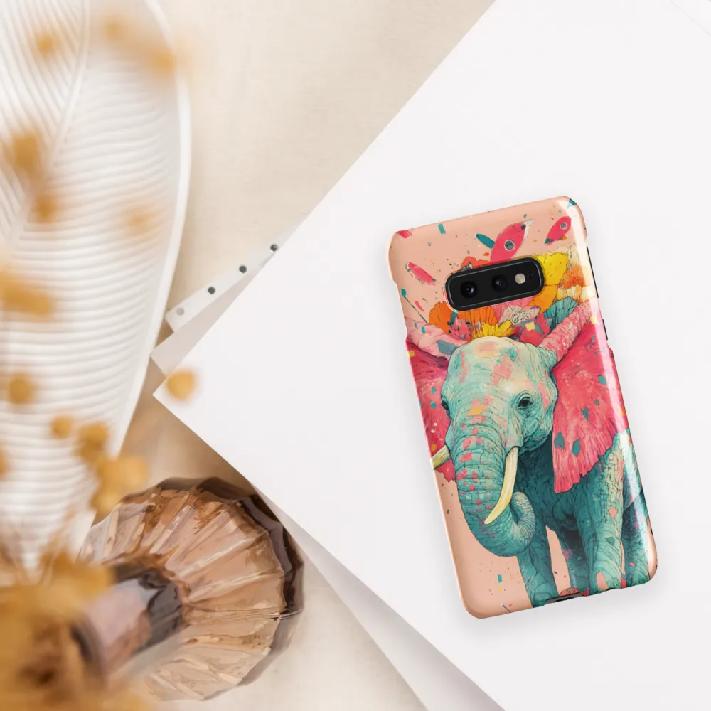 Whimsical Elegance: The Floral Elephant