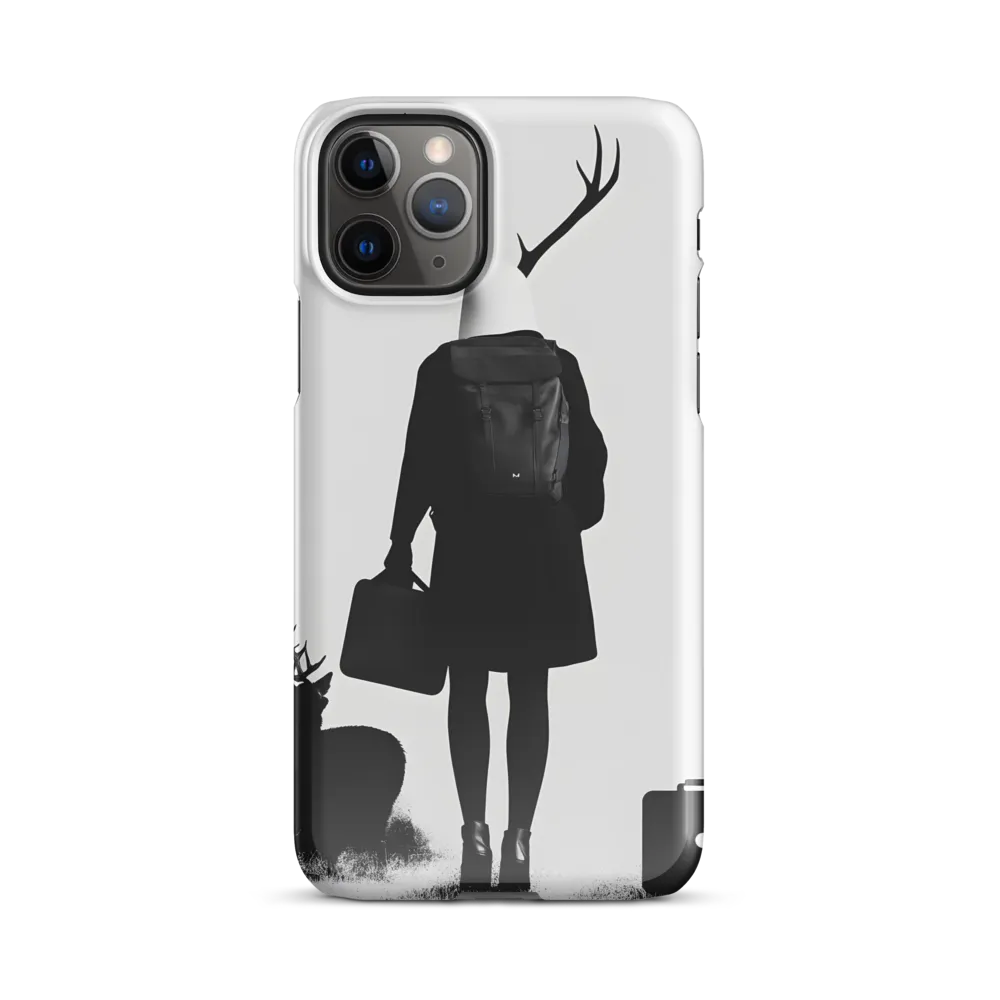 Antlered Reflections | Phone Case |  11 Pro | Snap Case | Glossy