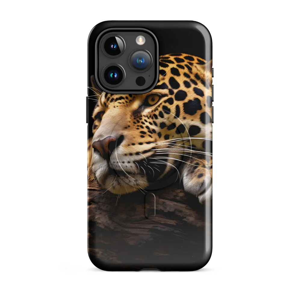 Tranquil Majesty: The Resting Leopard