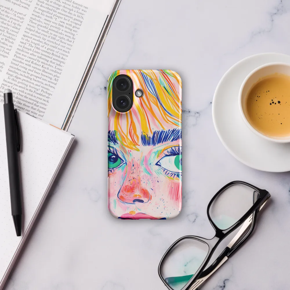 Vibrant Gaze | Phone Case |  16 | Snap Case | Glossy