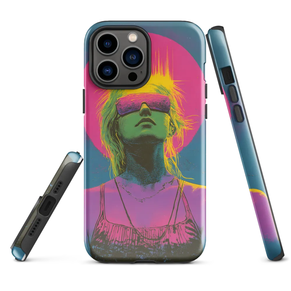 Neon Dreams: Portrait of a Modern Muse