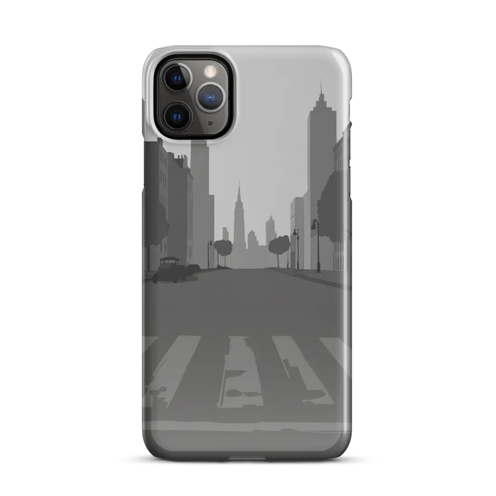 Nostalgic Cityscape | Phone Case |  11 Pro Max | Snap Case | Glossy