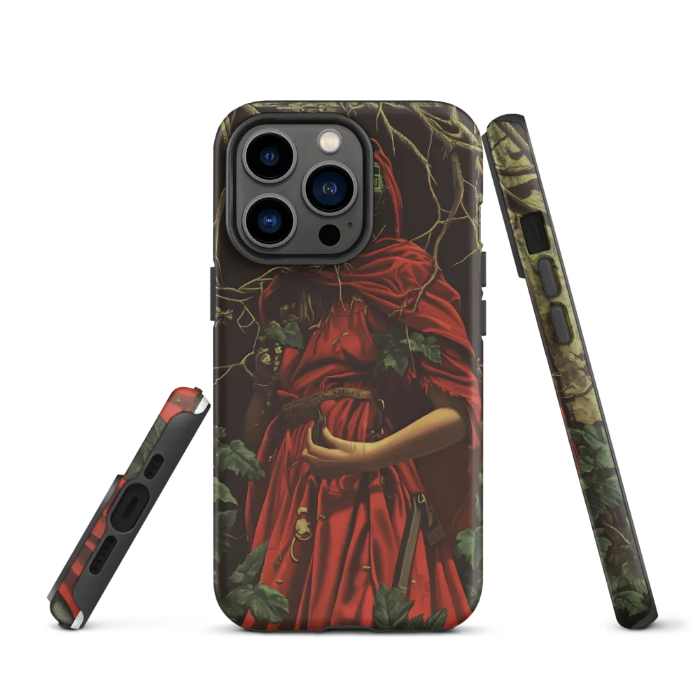 The Enigmatic Cloaked Traveler | Phone Case |  13 Pro | Tough Case | Matte