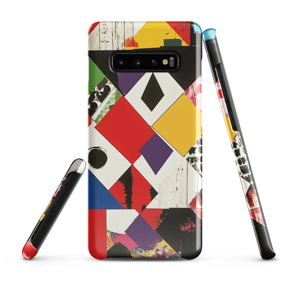 Energizing Geometry | Phone Case |  S10 Plus | Snap Case | Glossy