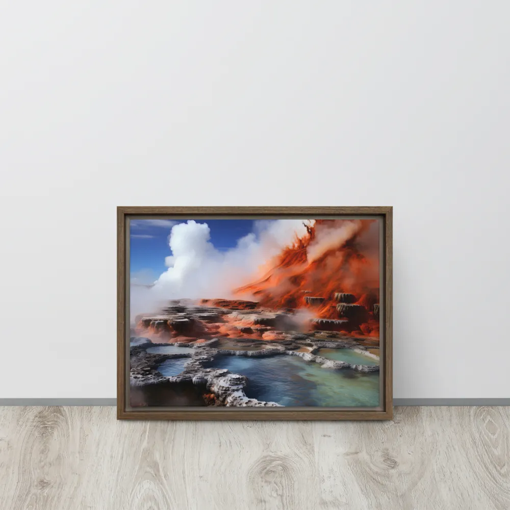 Nature's Fury: The Volcano's Expression