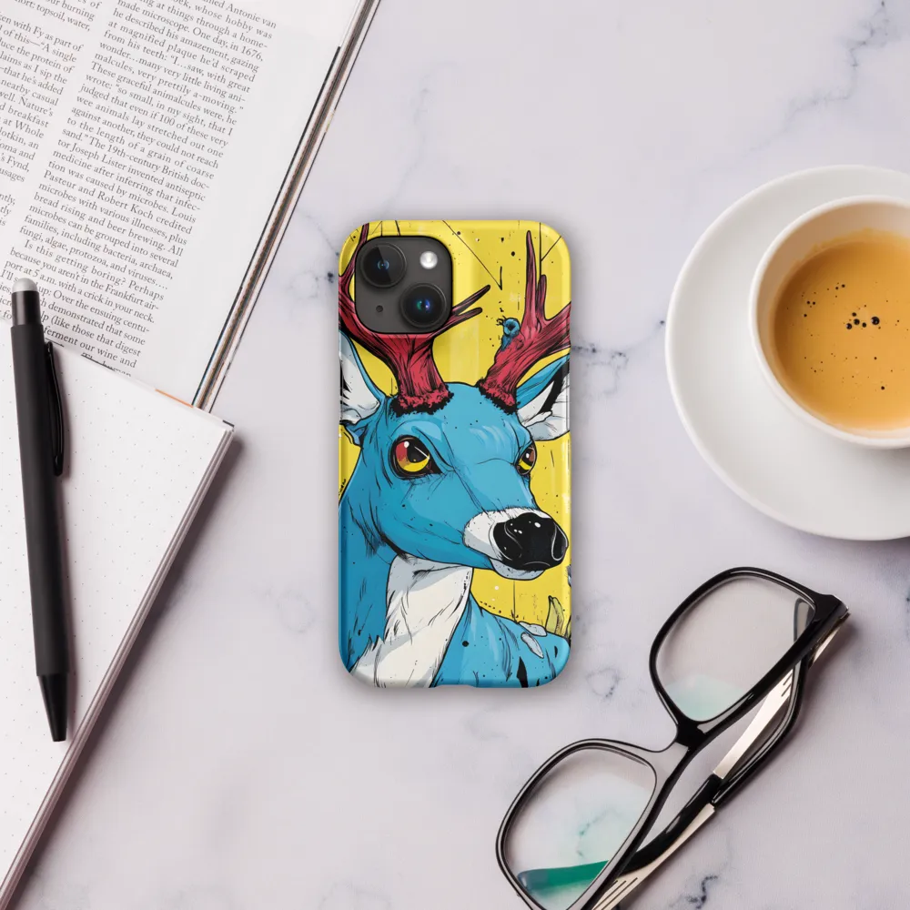 Vivid Antlers: A Modern Take on Nature