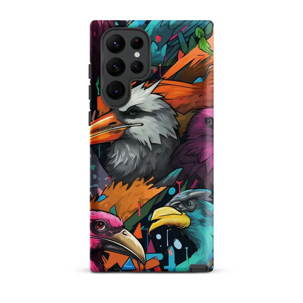 Avian Vortex: A Celebration of Color and Form
