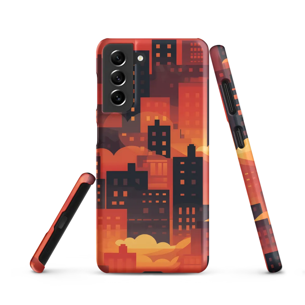 Radiance of the Urban Horizon | Phone Case |  S21 | Snap Case | Matte