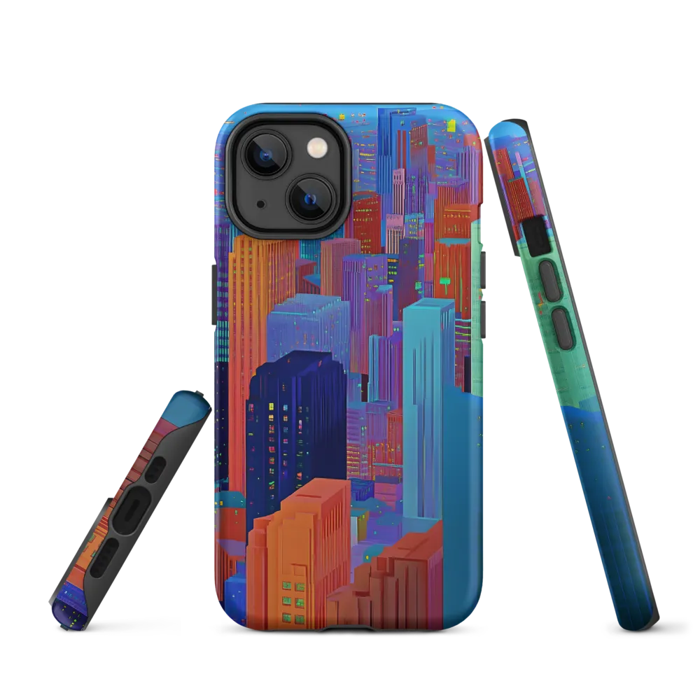 Vibrant Metropolis in Twilight