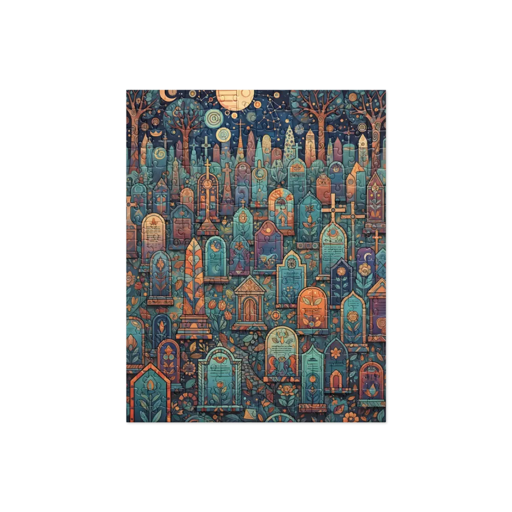 Moonlit Memorial 
 Jigsaw Puzzle