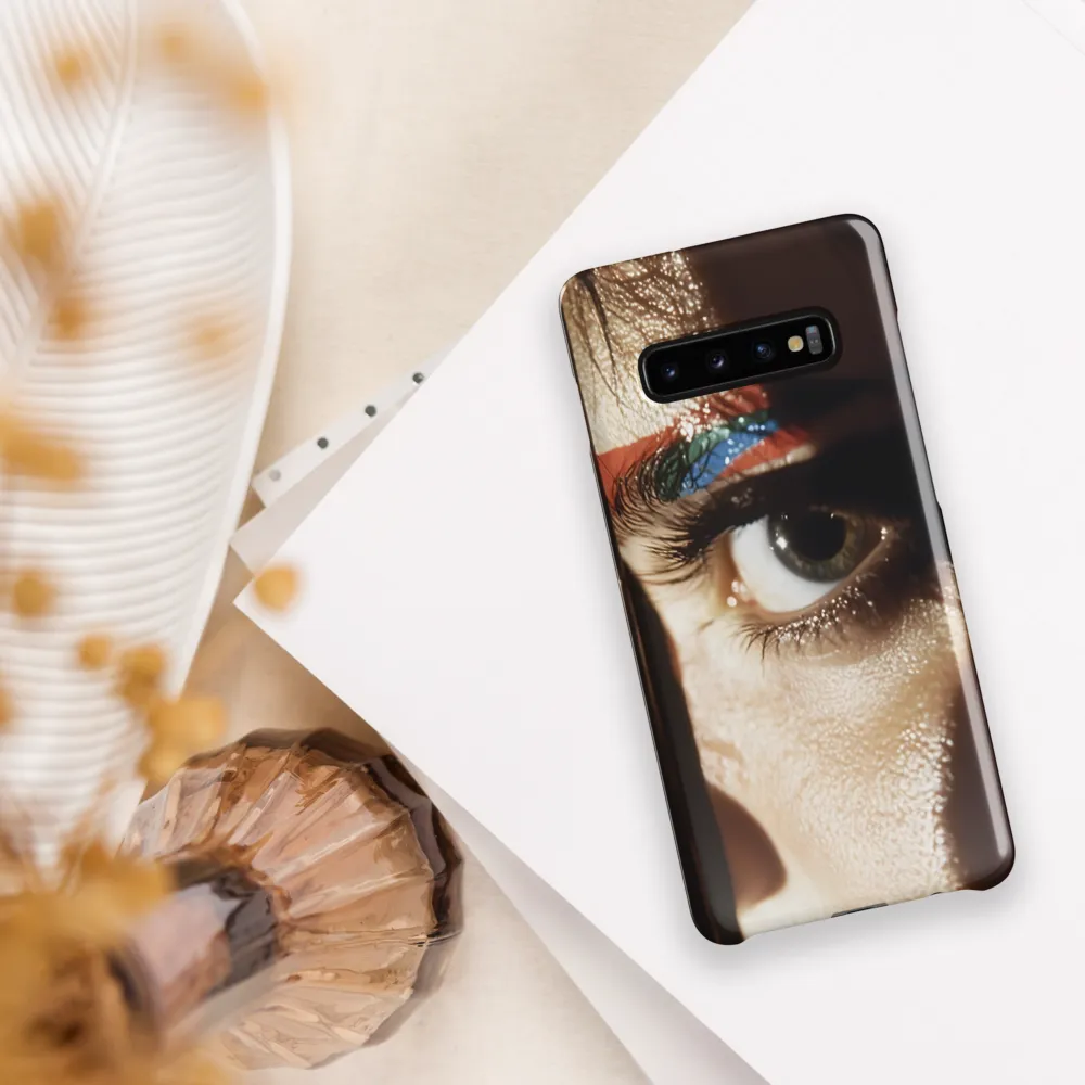 The Intensity of Gaze | Phone Case |  S10 Plus | Snap Case | Glossy