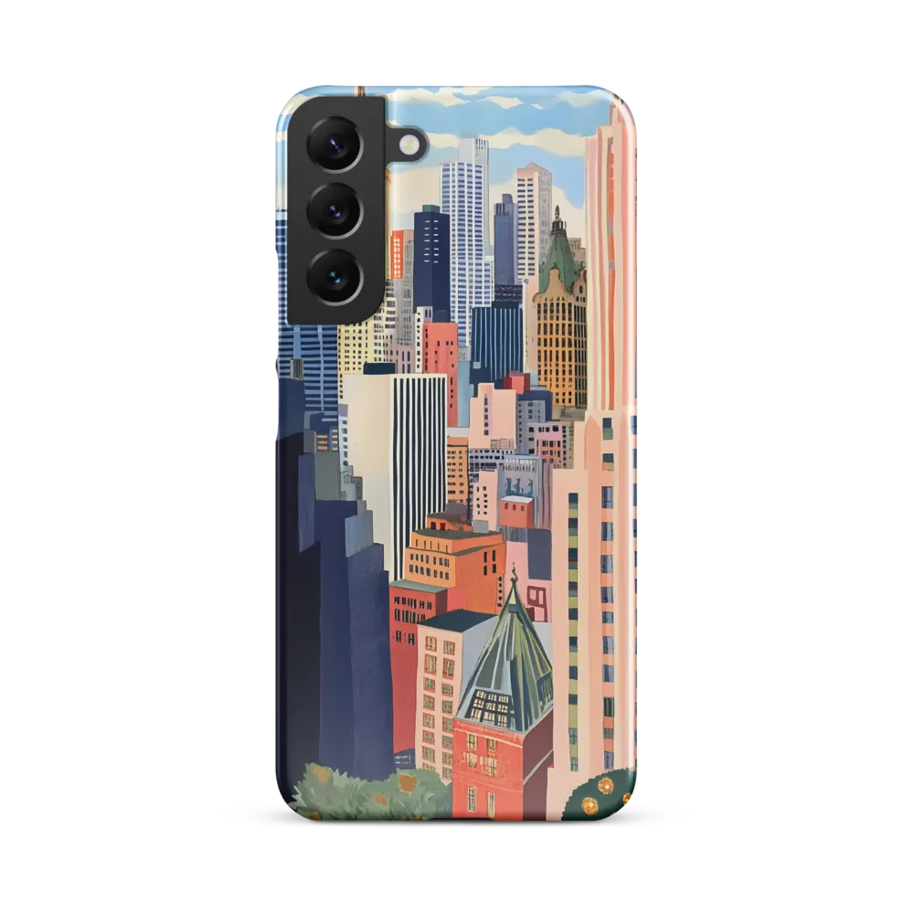 Vibrant City Dreams | Phone Case |  S22 Plus | Snap Case | Glossy