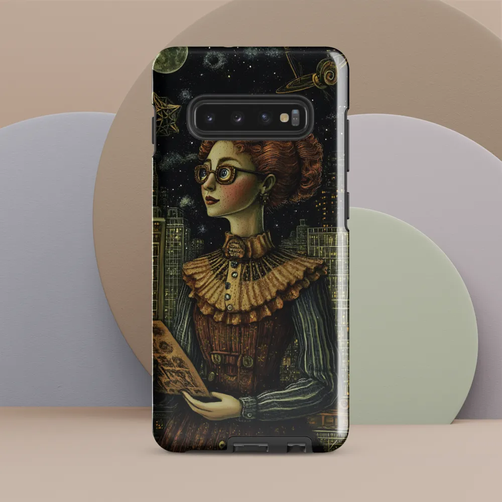 Celestial Curiosity | Phone Case |  S10 Plus | Tough Case | Glossy