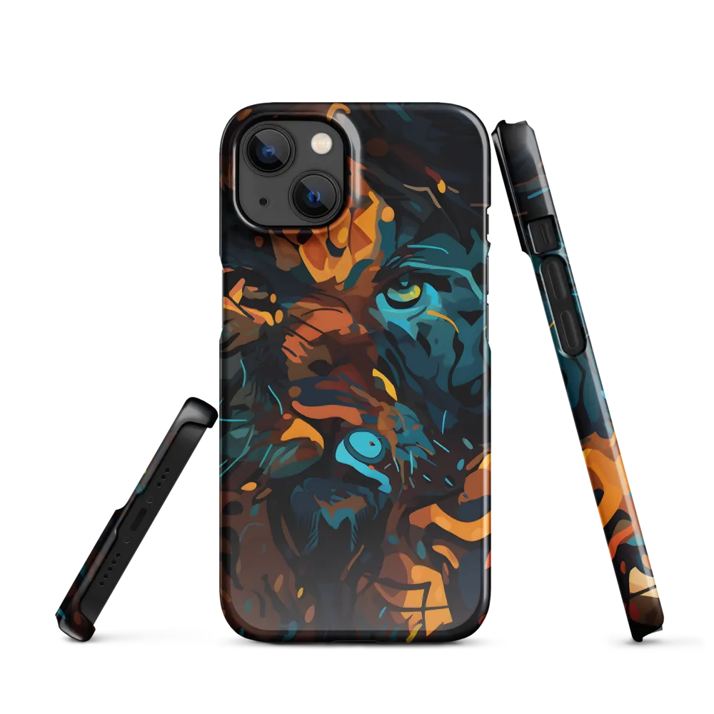 Tropical Enigma: A Wildlife Quartet | Phone Case |  13 | Snap Case | Glossy