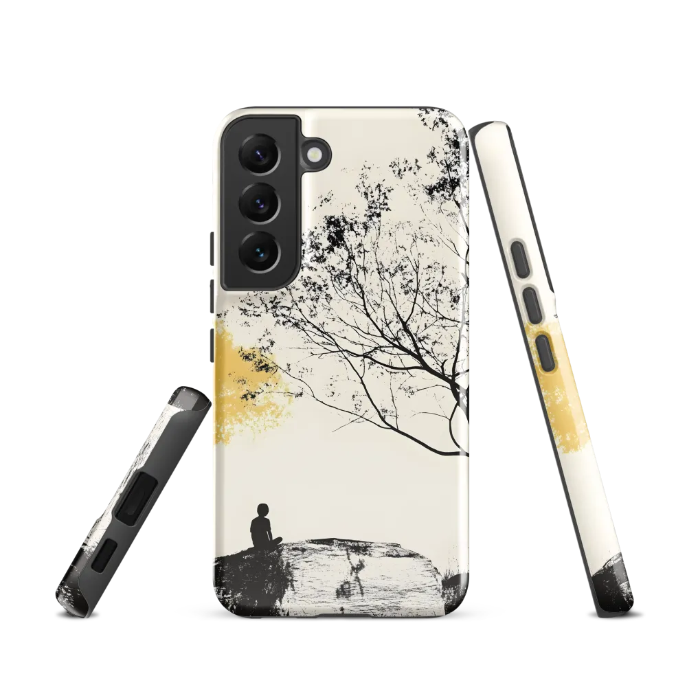 Whispers of Solitude | Phone Case |  S22 | Tough Case | Glossy