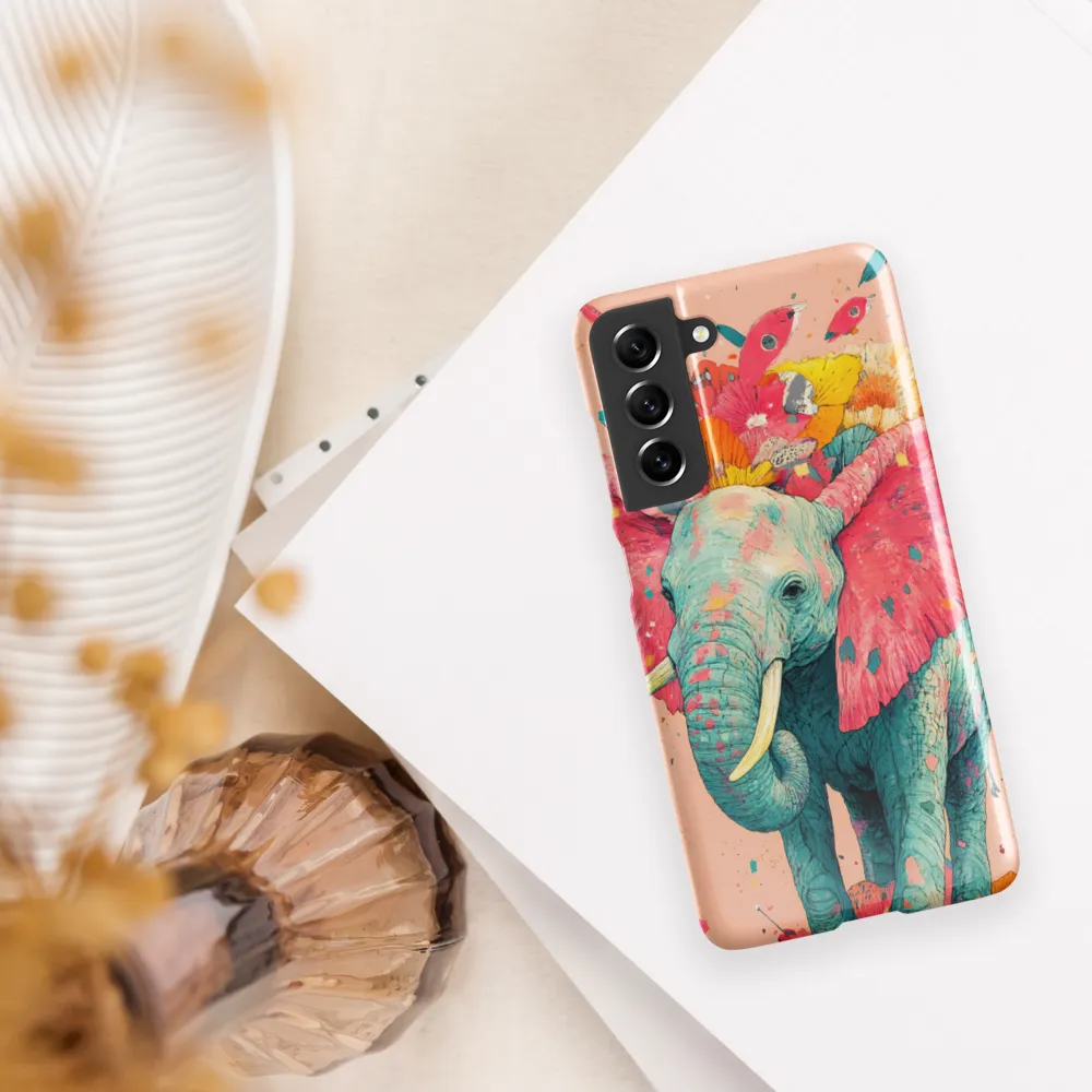 Whimsical Elegance: The Floral Elephant
