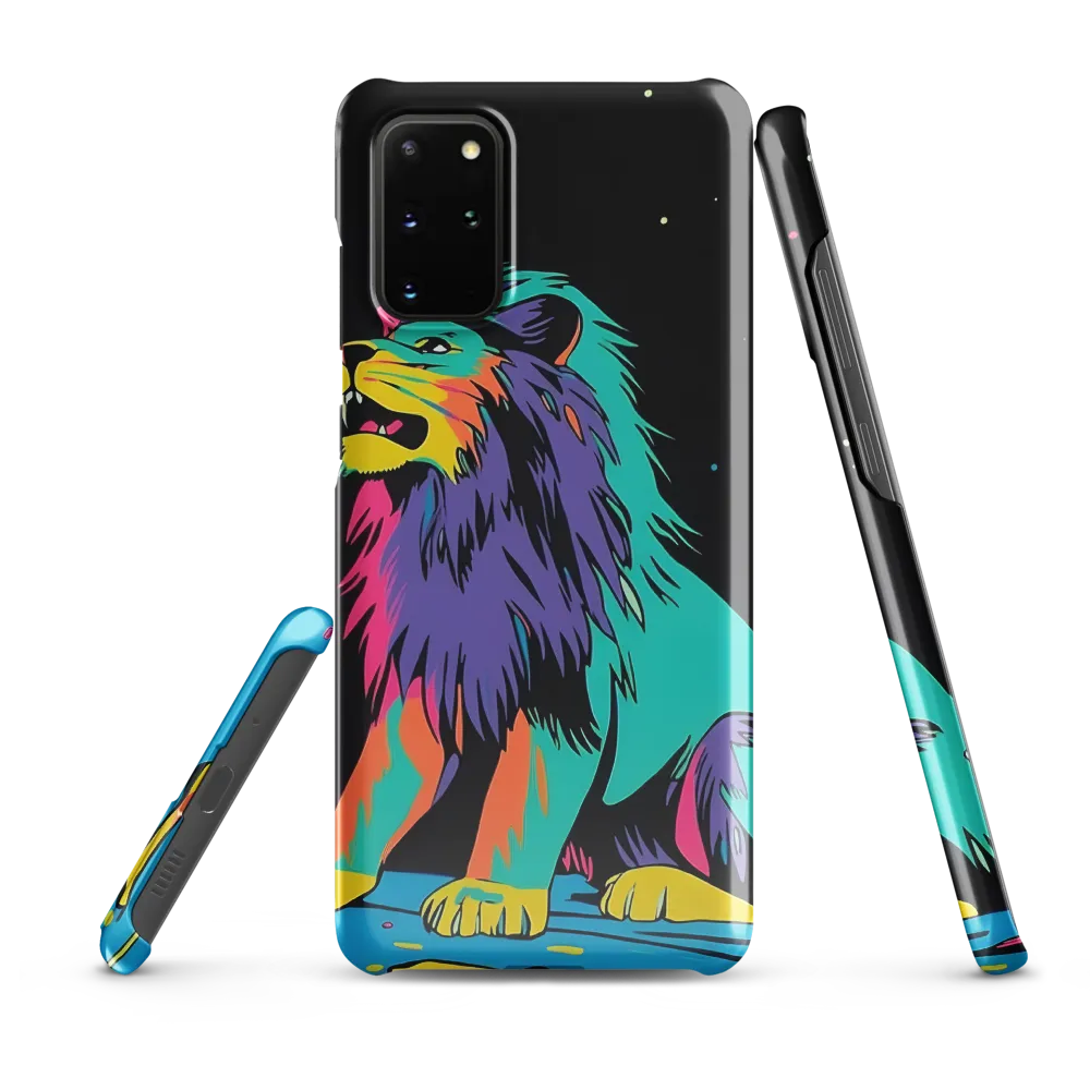 Roaring Colors: The Neon Lion