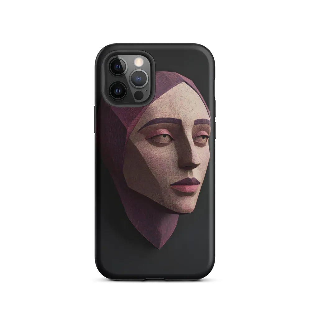 Geometric Elegance: A Contemporary Portrait