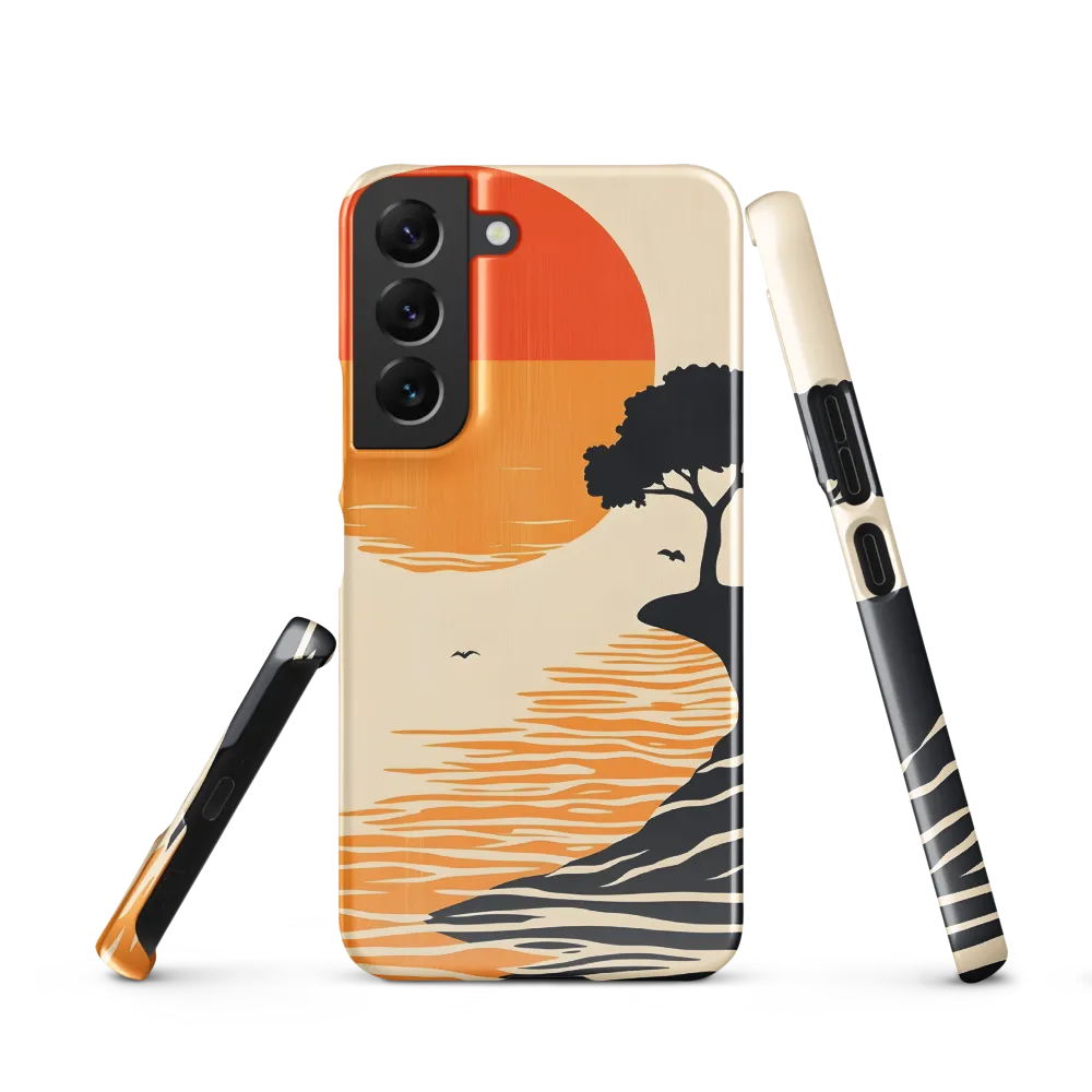Serene Sunset | Phone Case |  S22 | Snap Case | Glossy
