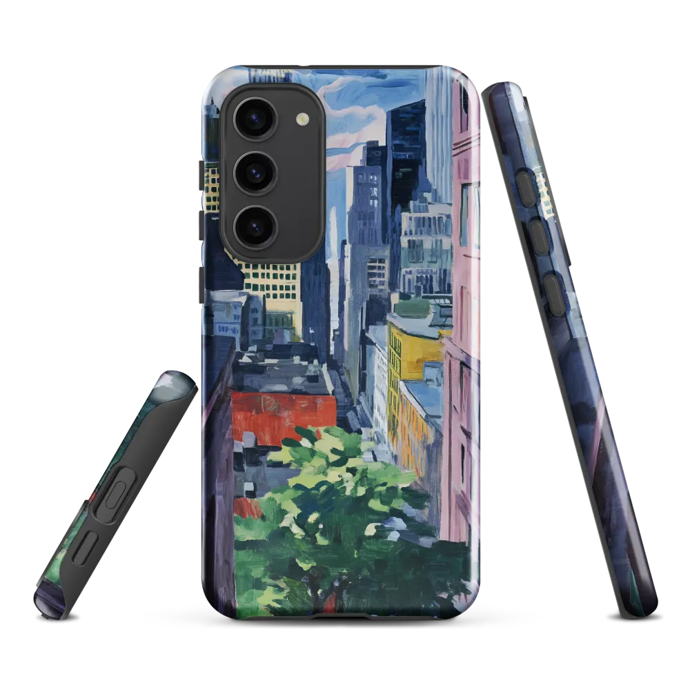 Urban Symphony: A Cityscape in Color