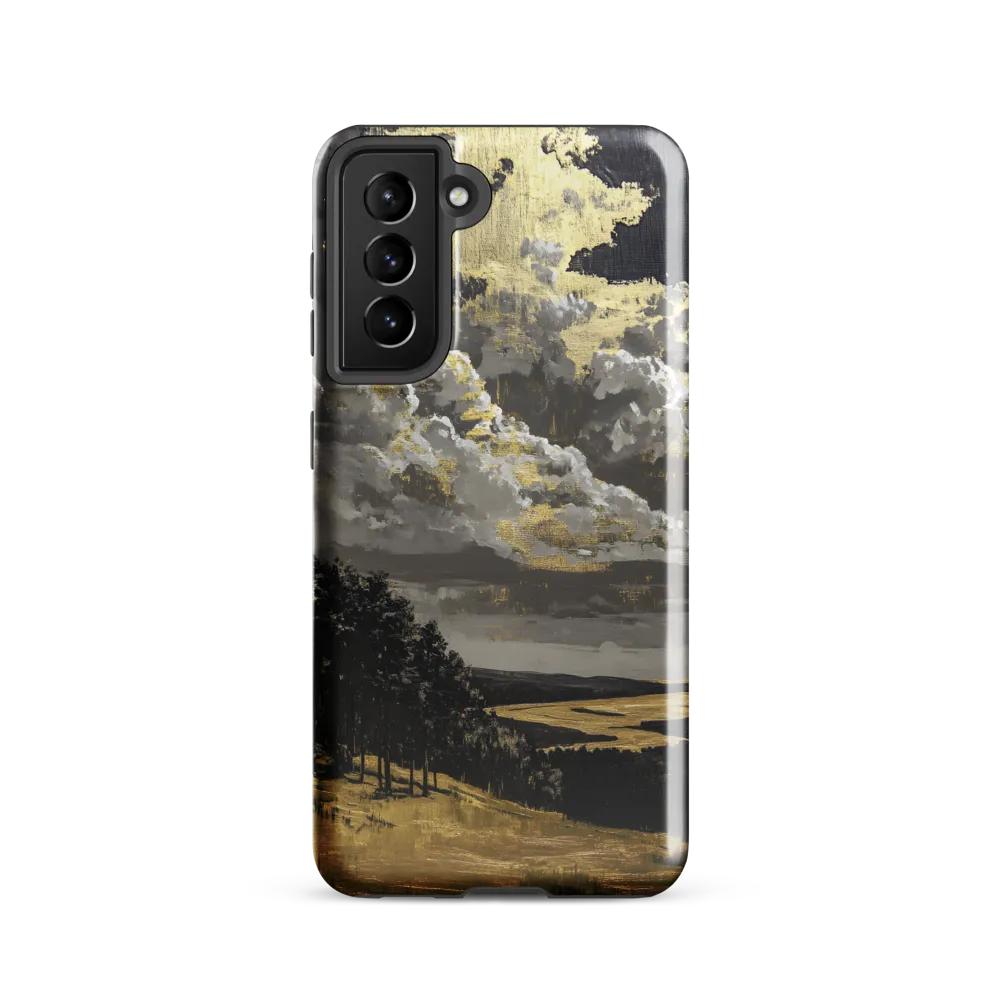Golden Serenity in a Dramatic Sky | Phone Case |  S21 | Tough Case | Glossy
