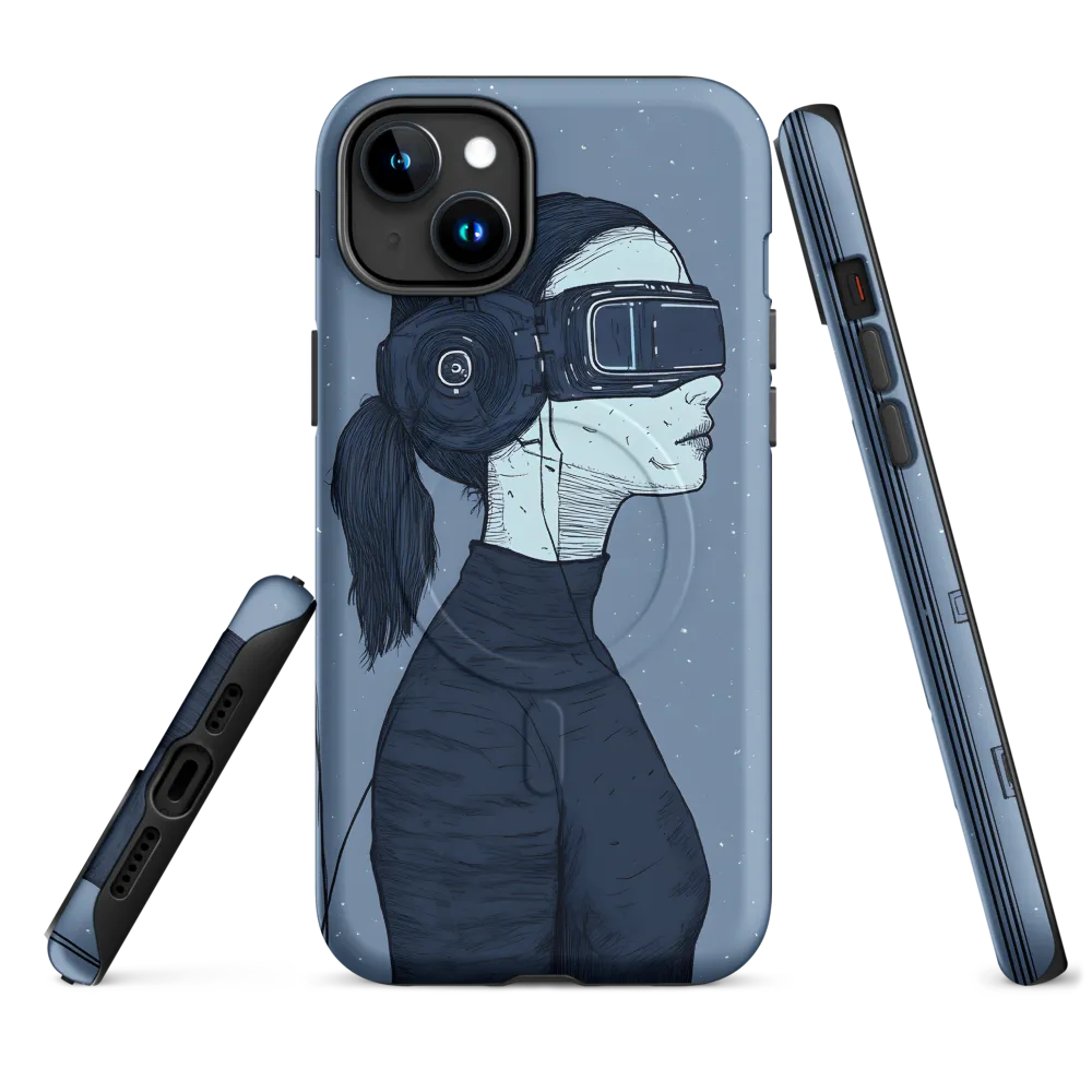 Immersed in the Unknown | Phone Case |  15 Plus | MagSafe® Tough Case | Matte