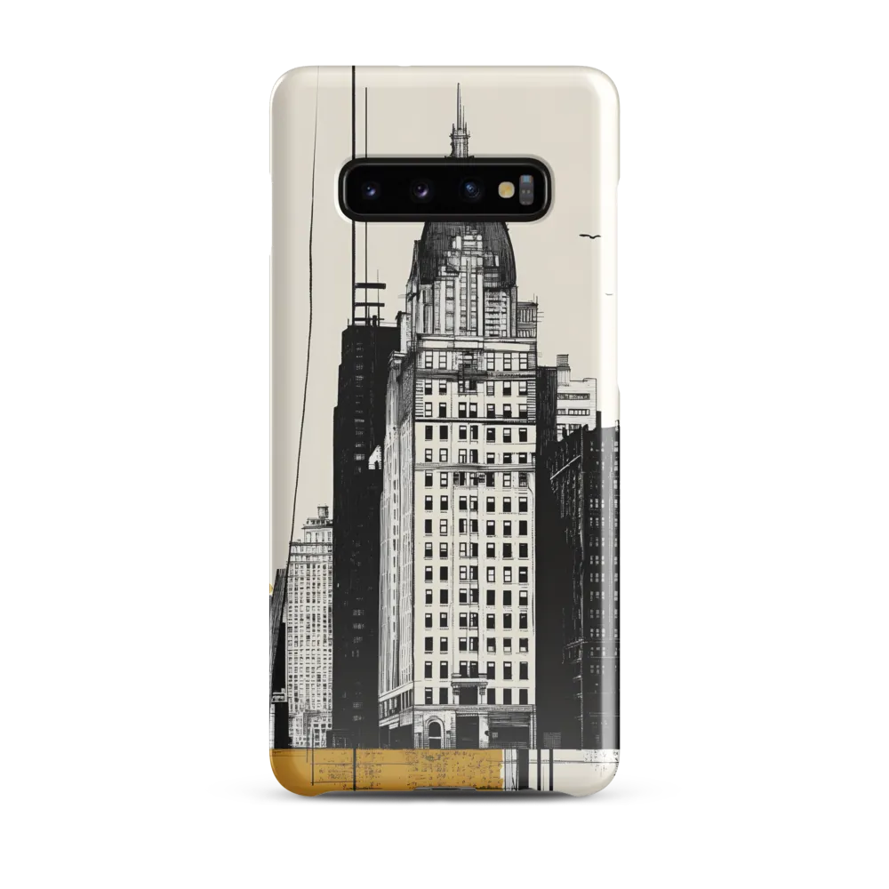 Urban Elegance: A Modern Cityscape | Phone Case |  S10 Plus | Snap Case | Glossy