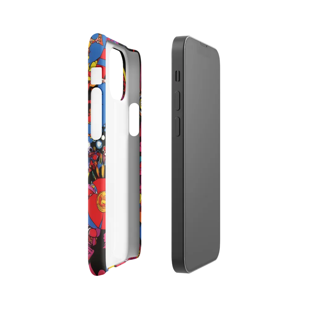 Cosmic Kaleidoscope | Phone Case |  13 Mini | Snap Case | Glossy
