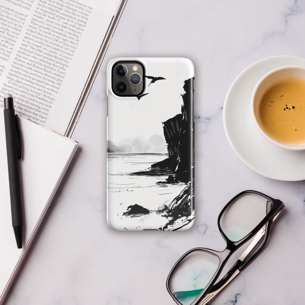 Ethereal Heights: A Minimalist Landscape | Phone Case |  11 Pro Max | Snap Case | Glossy