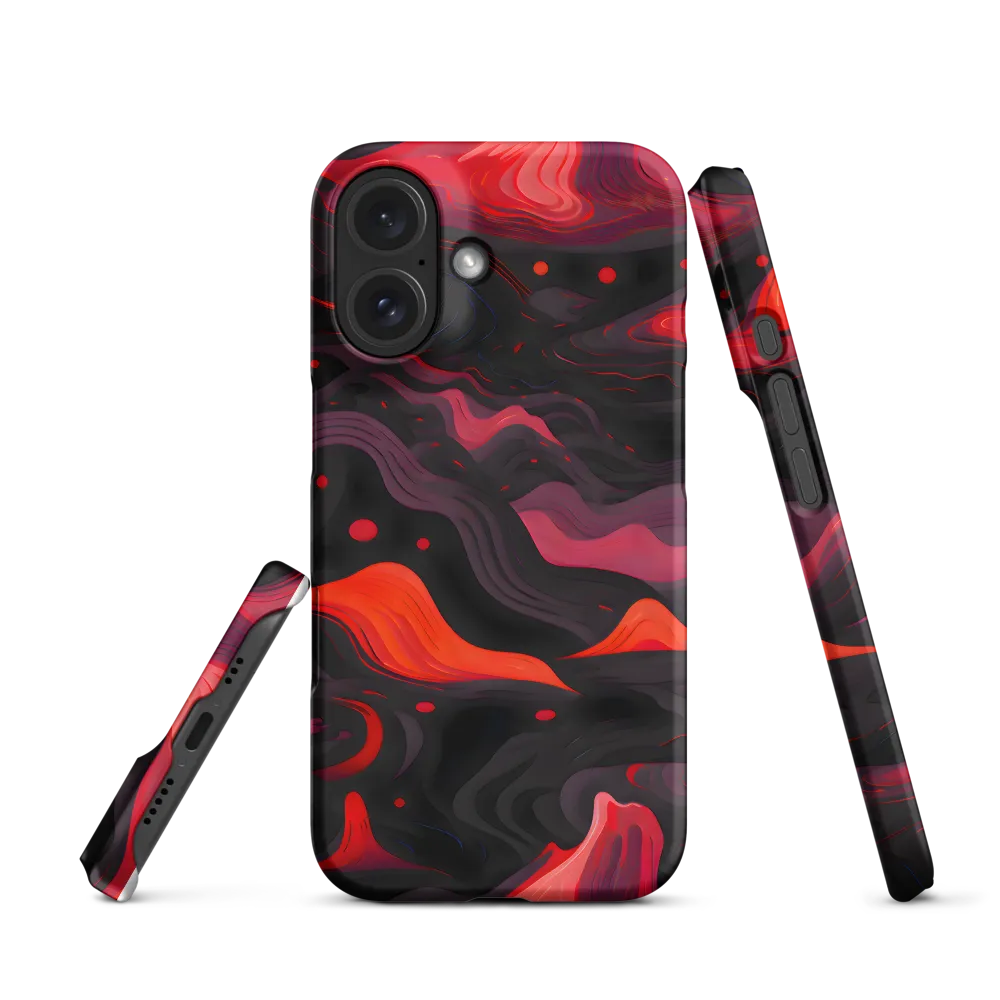 Whispers of Crimson Peaks | Phone Case |  16 | Snap Case | Matte