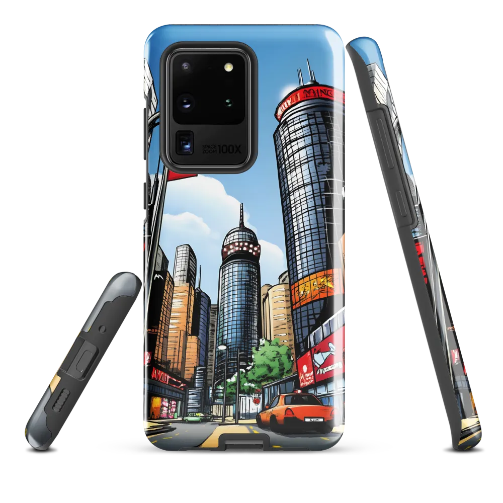 Urban Pulse: A Comic Cityscape