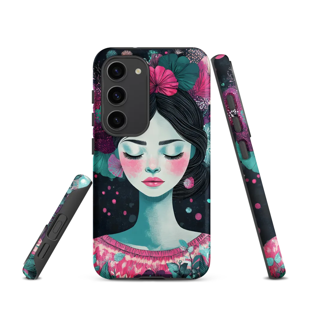 Embrace of Floral Serenity