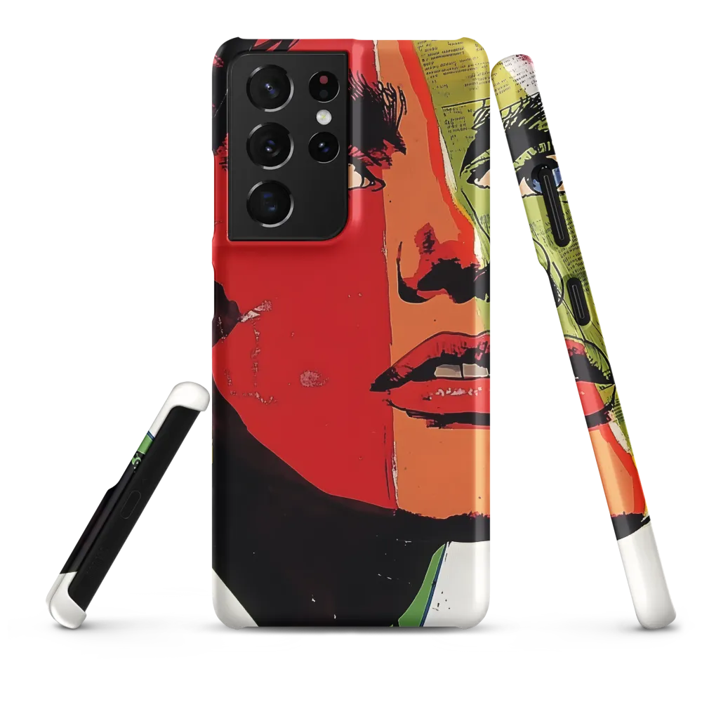 Vibrant Expressions: A Pop Art Portrait