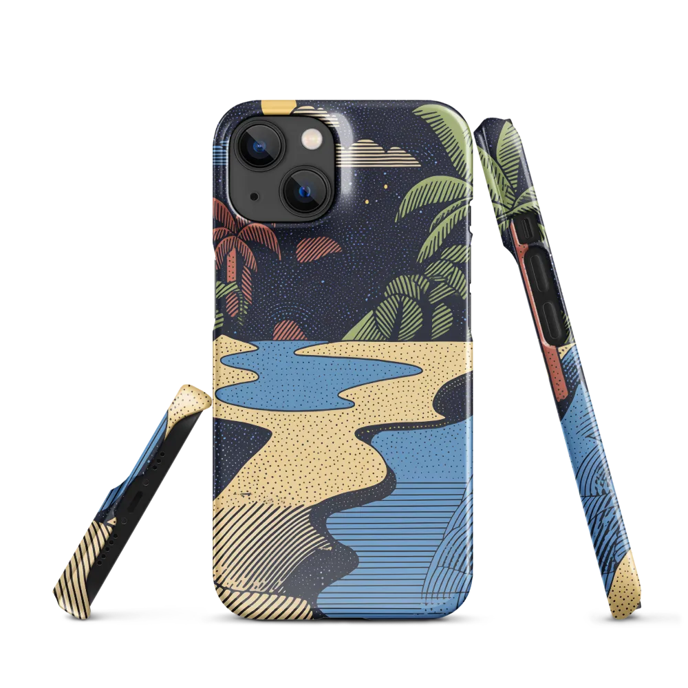 Whimsical Nightscape | Phone Case |  14 | Snap Case | Glossy
