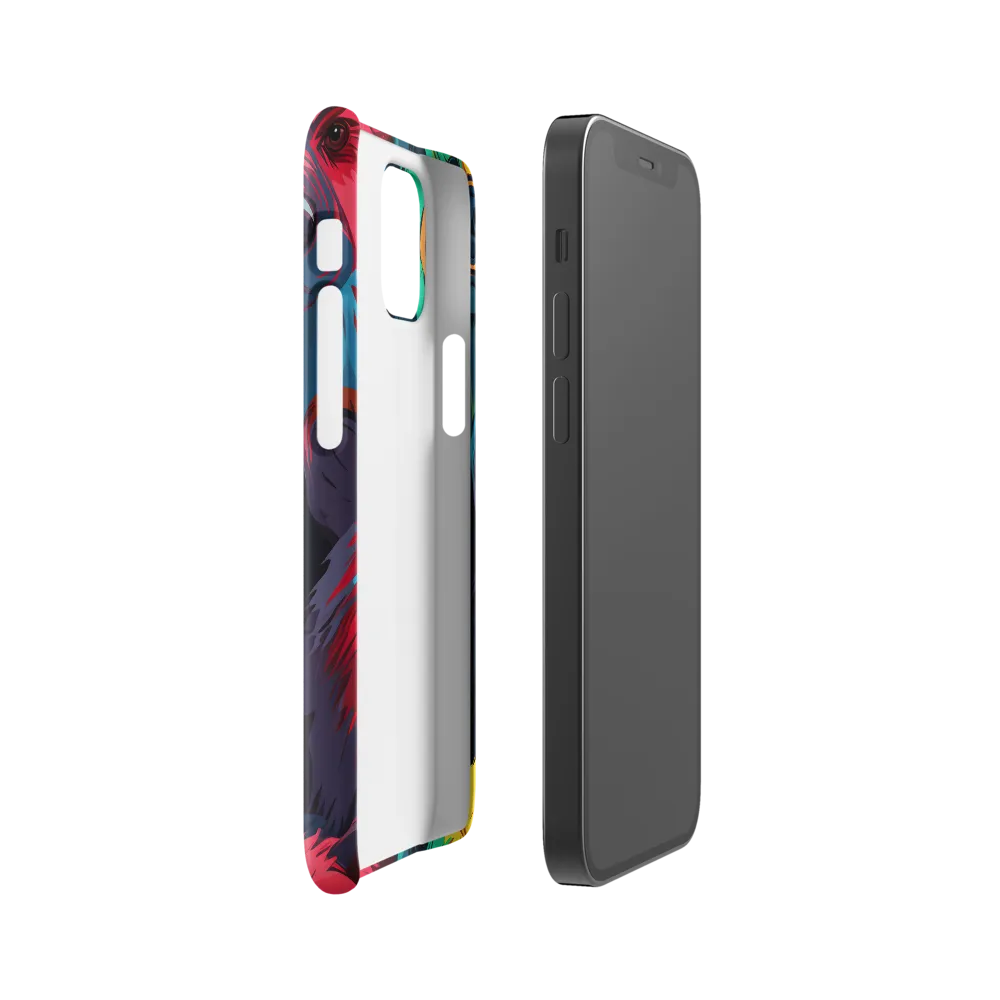 The Colorful Essence of Bears | Phone Case |  12 Mini | Snap Case | Glossy