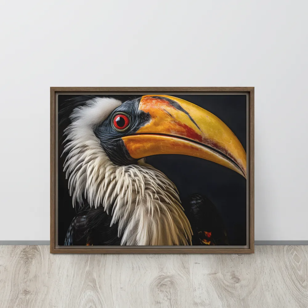 Majestic Hornbill Portrait