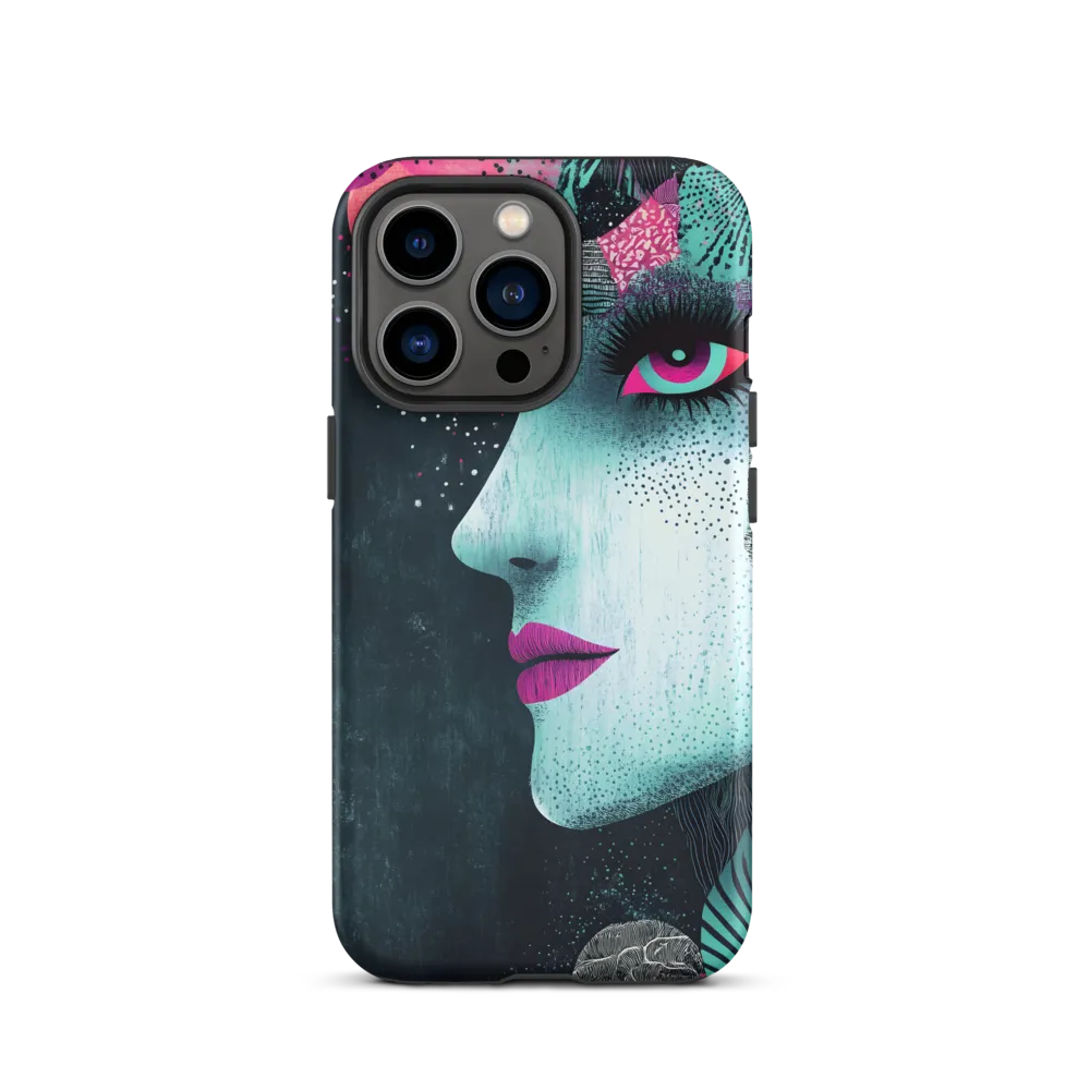Mystical Beauty in Blue and Pink | Phone Case |  13 Pro | Tough Case | Matte