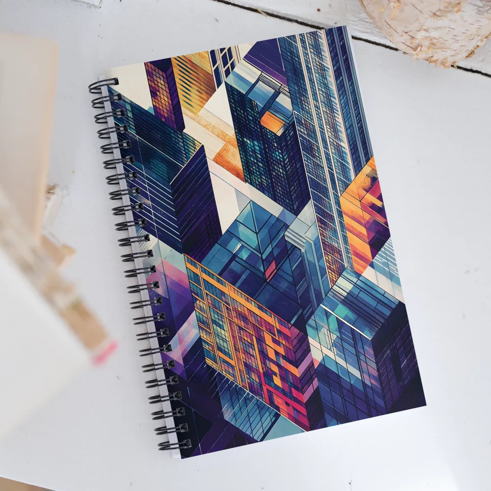 Urban Kaleidoscope | Spiral Notebook