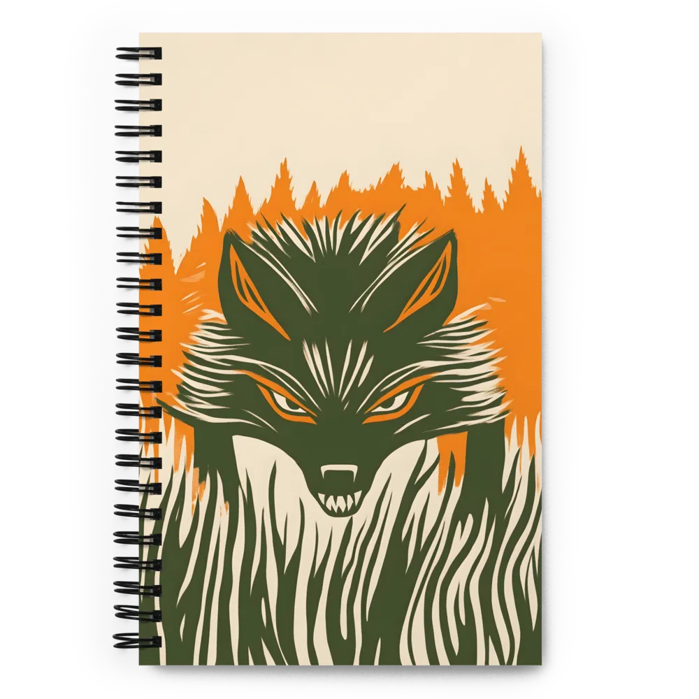 The Fierce Guardian of the Forest | Spiral Notebook