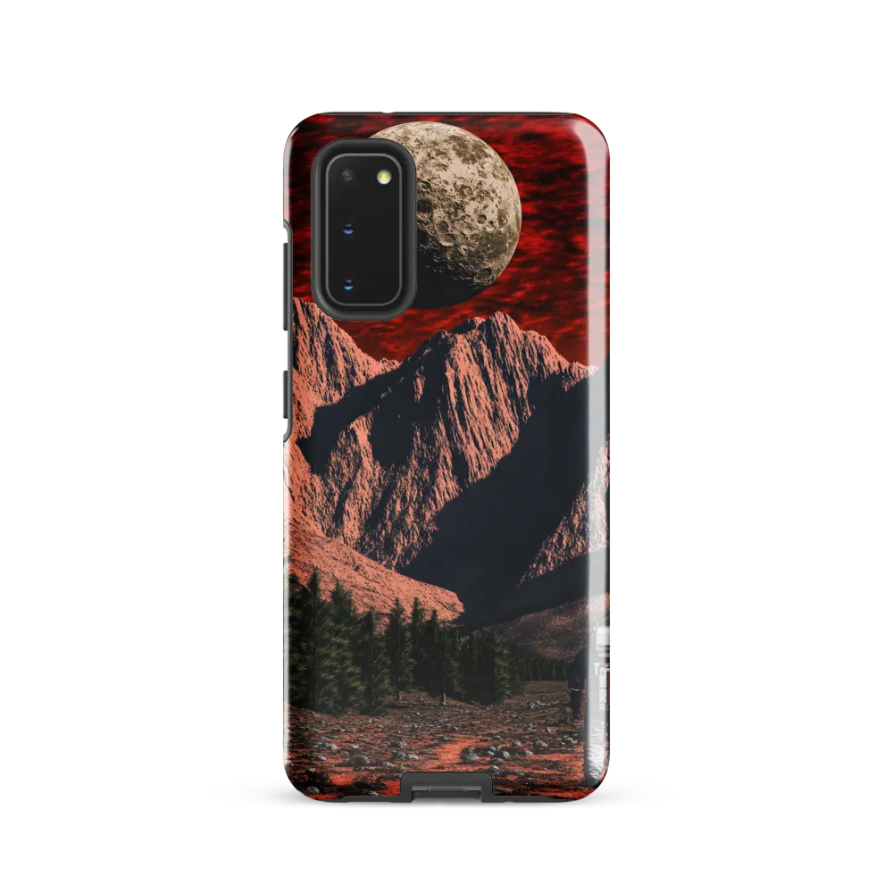 Beyond the Mountains: An Astronaut's Journey | Phone Case |  S20 | Tough Case | Glossy