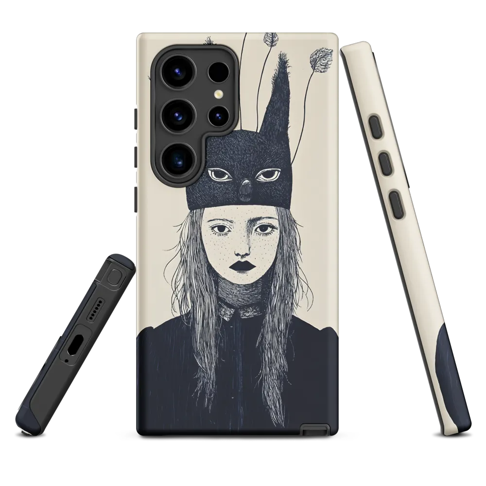 The Enigmatic Mask | Phone Case |  S24 Ultra | Tough Case | Matte
