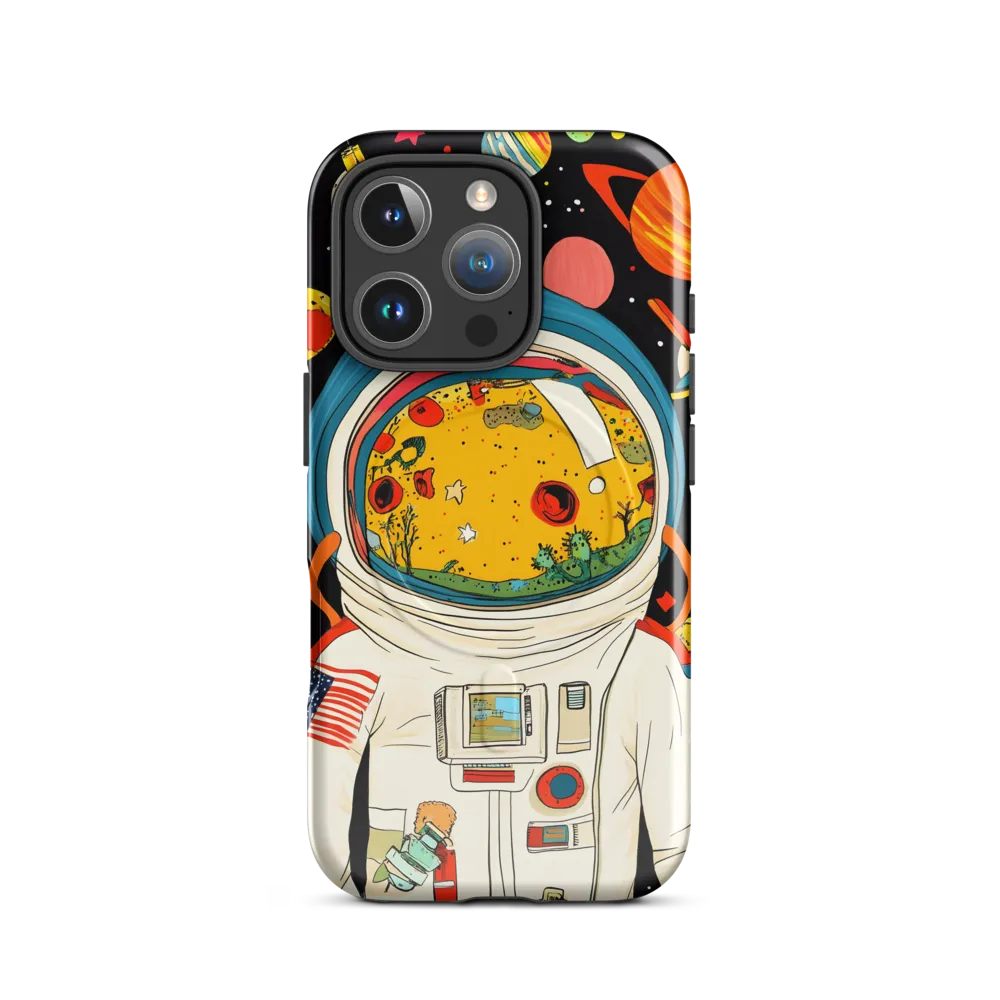 Cosmic Curiosity: Journey Within the Helmet