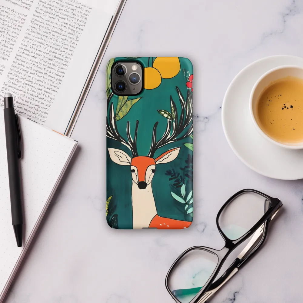 Nature's Embrace: The Majestic Deer | Phone Case |  11 Pro Max | Snap Case | Matte