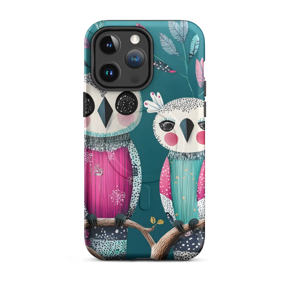 Whimsical Duo: A Celebration of Nature and Color