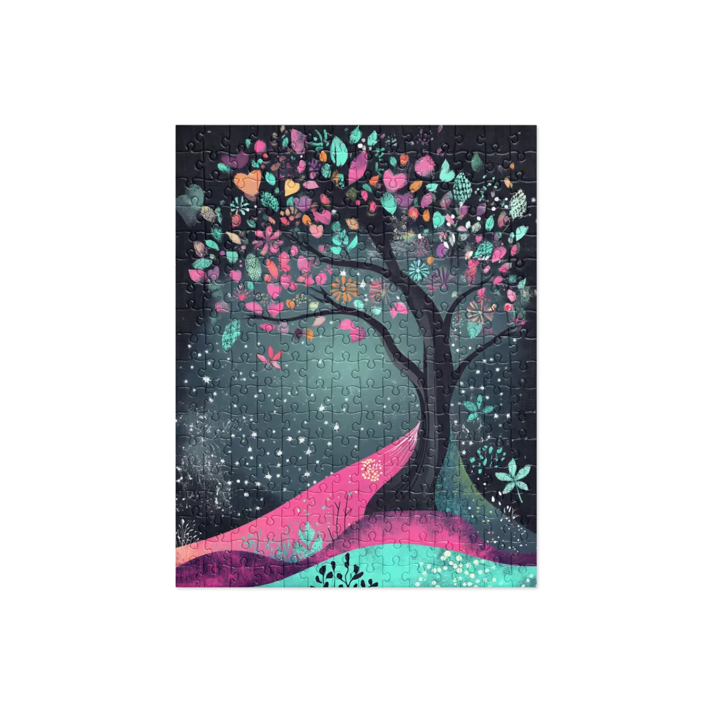 Whimsical Tree of Dreams | Jigsaw Puzzle | 252 pieces