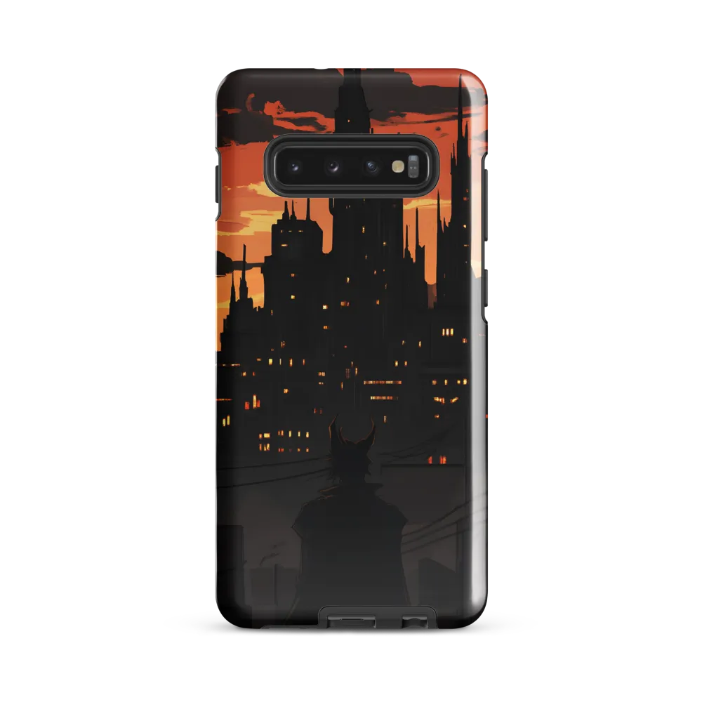 City of Shadows | Phone Case |  S10 Plus | Tough Case | Glossy