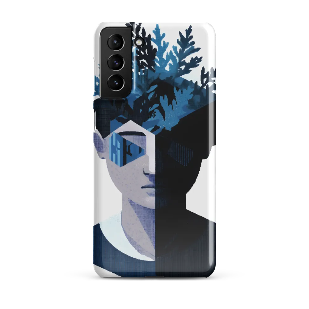 Nature's Reflection in a Surreal Portrait