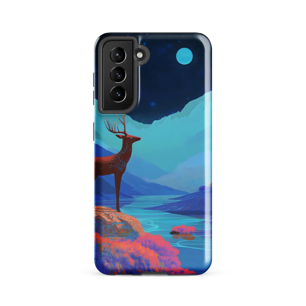 Cosmic Serenity: The Starlit Stag