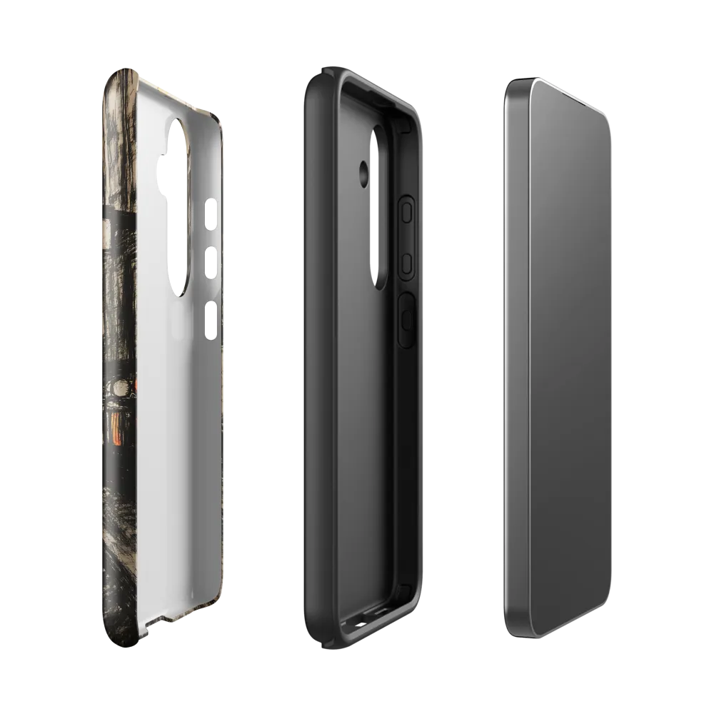 Cityscape of Solitude | Phone Case |  S24 | Tough Case | Glossy