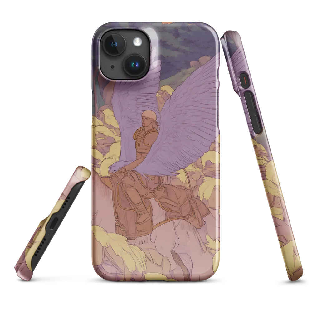 The Winged Guardian | Phone Case |  15 Plus | Snap Case | Glossy